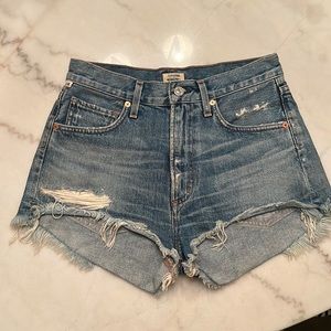 Citizens of humanity cut off shorts Danielle size 25